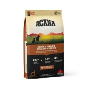 Acana Adult Large Breed begrūdis sausas maistas suaugusiems didelių veislių šunims 11.4kg, 2x11.4kg 17kg