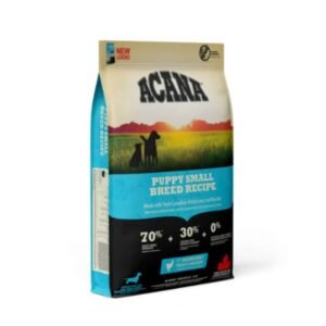 Acana Puppy Small Breed begrūdis sausas maistas mažų veislių šuniukams 2kg, 6kg